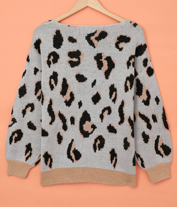 Born Wild Off Shoulder Sweater