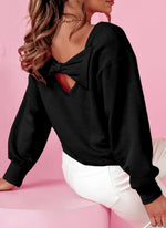 Bow Back Pullover *final sale*