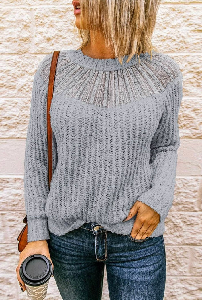 Gray Cloud Sweater