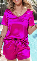 Feelin’ HOT Pink Lounge Set *final sale*