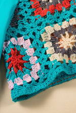 Turquoise Patchwork Top PREORDER