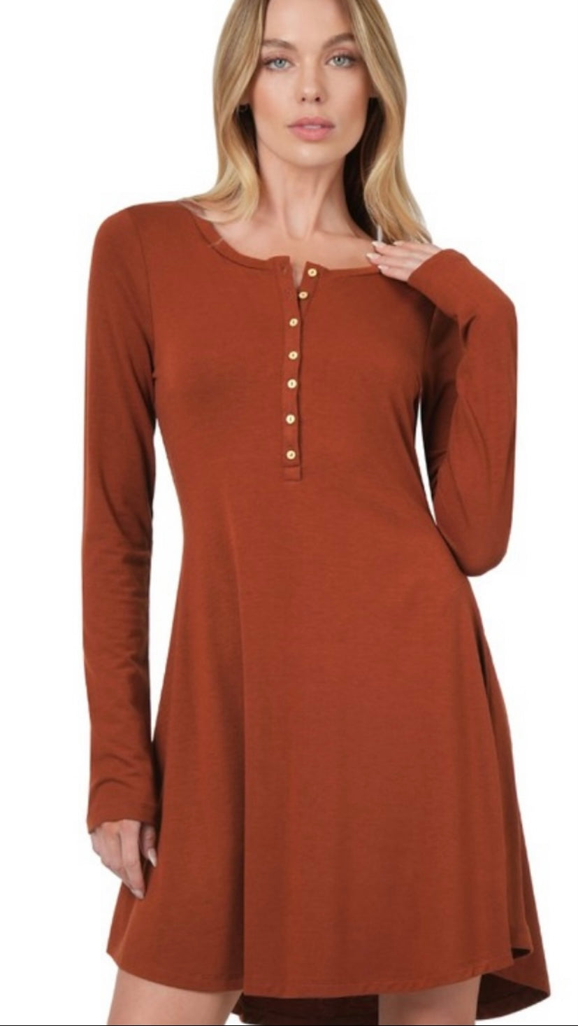 The Perfect Fall Dress (spice)