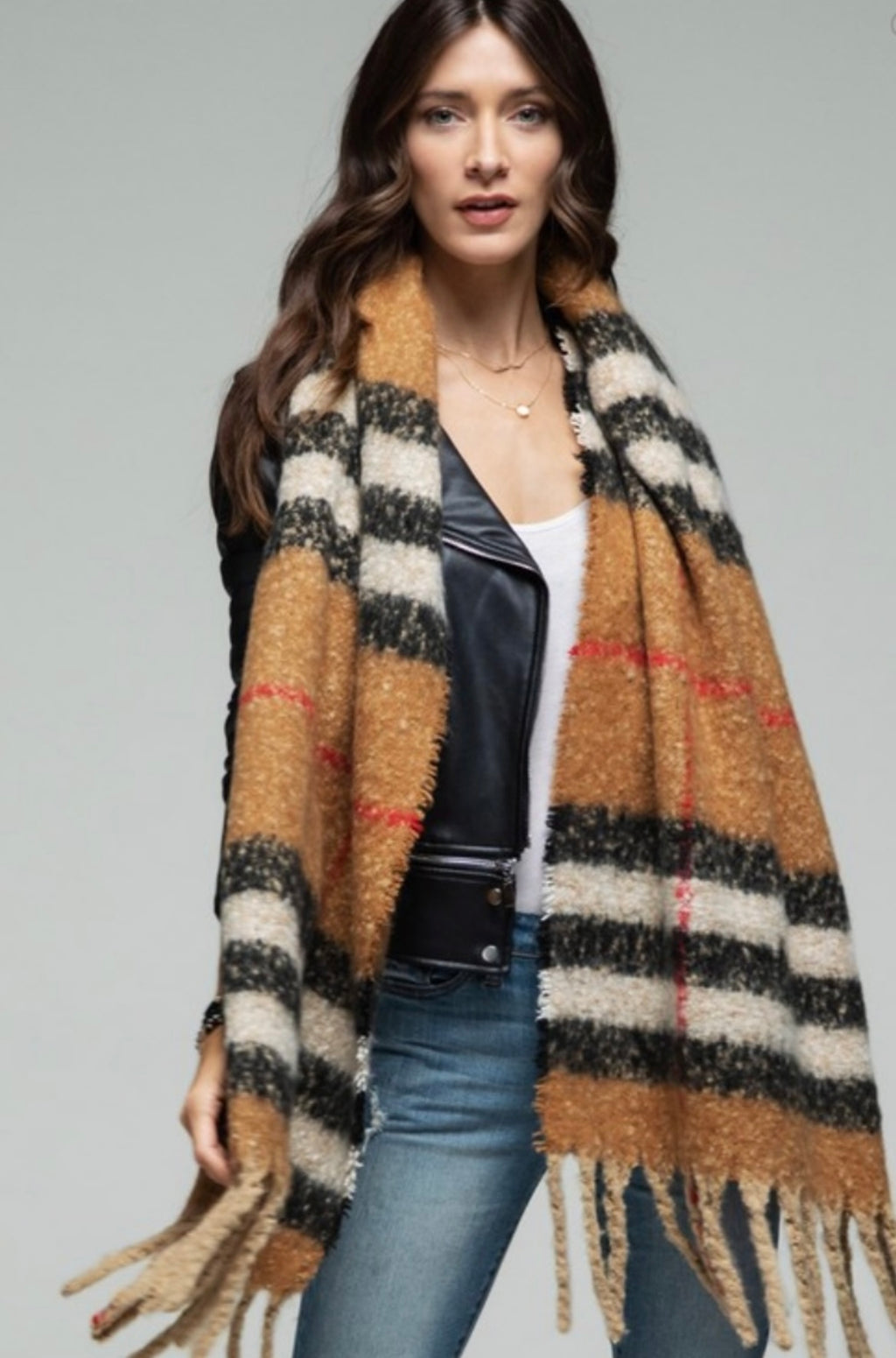 Designer Inspired Blanket Scarf