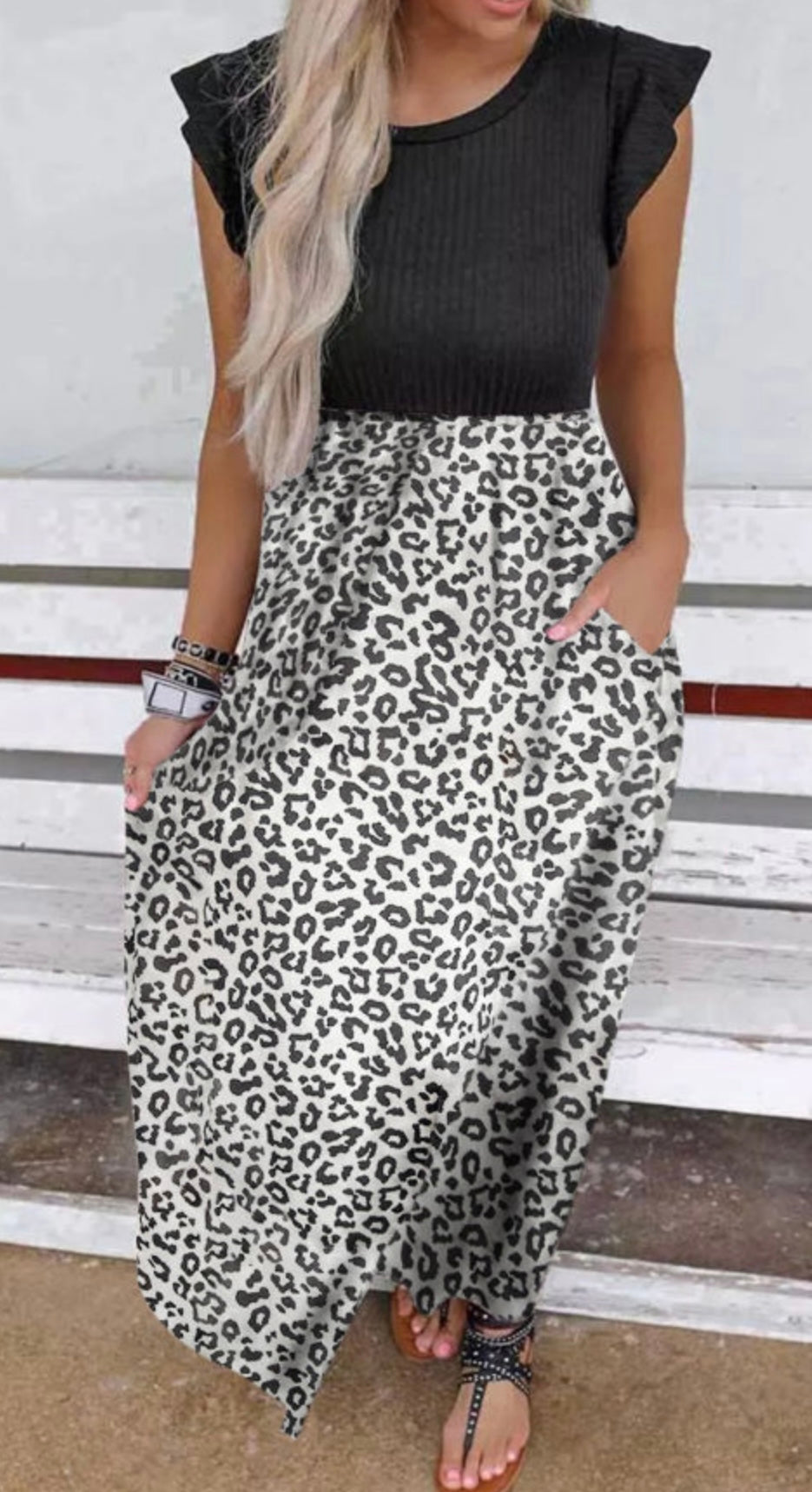 Leopard Flutter Maxi