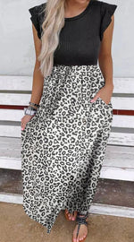 Leopard Flutter Maxi